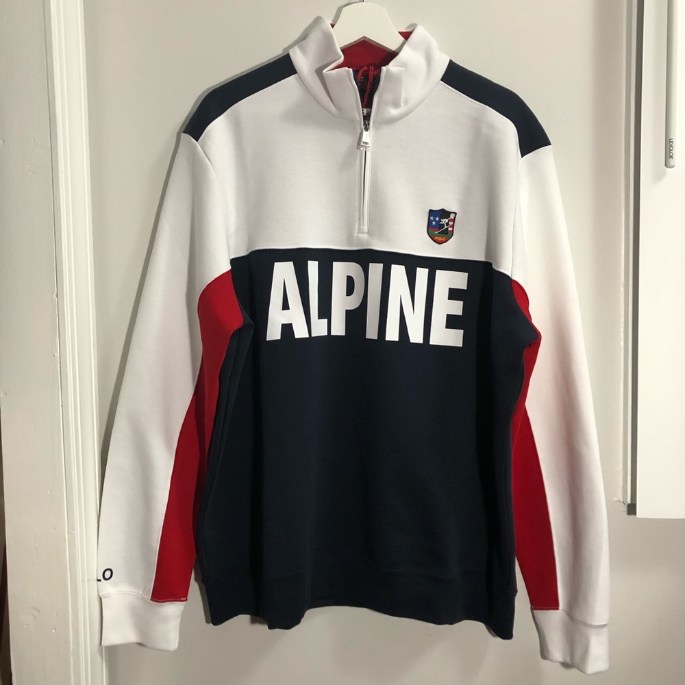Polo Ralph Lauren Alpine Ski Quarter Zip Sweater